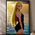 Summer Time Rendering Anime Poster – Self-Stick HD Wall Art Anime Wall Poster Axl White14 50X70cmNoframe