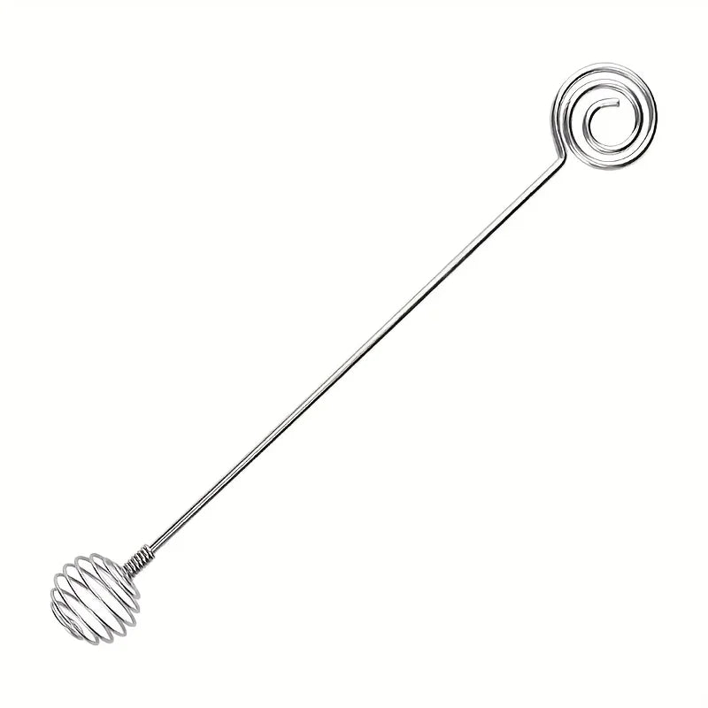 Stainless Steel Honey Stirrer Spoon – Long Handle Mixing Stick Honey Stirrer Spoon Axl 1pc