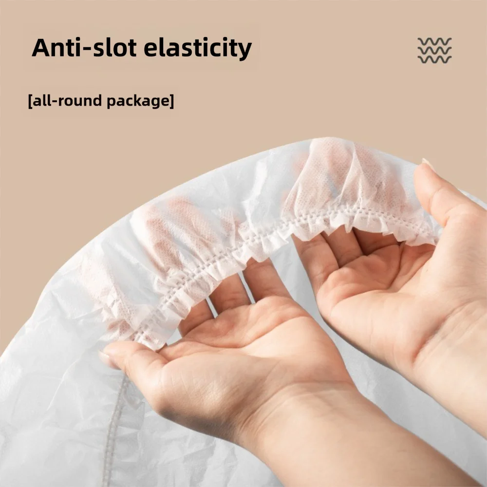 Disposable Non-Woven Fitted Sheet – Elastic Bed Cover Single & Double Disposable Fitted Sheet Axl