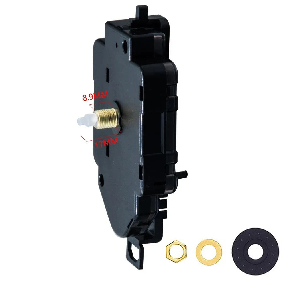 YOUNGTOWN Silent Pendulum Quartz Clock Movement – DIY Repair Clock Movement Mechanism Axl Shaft Length 17MM