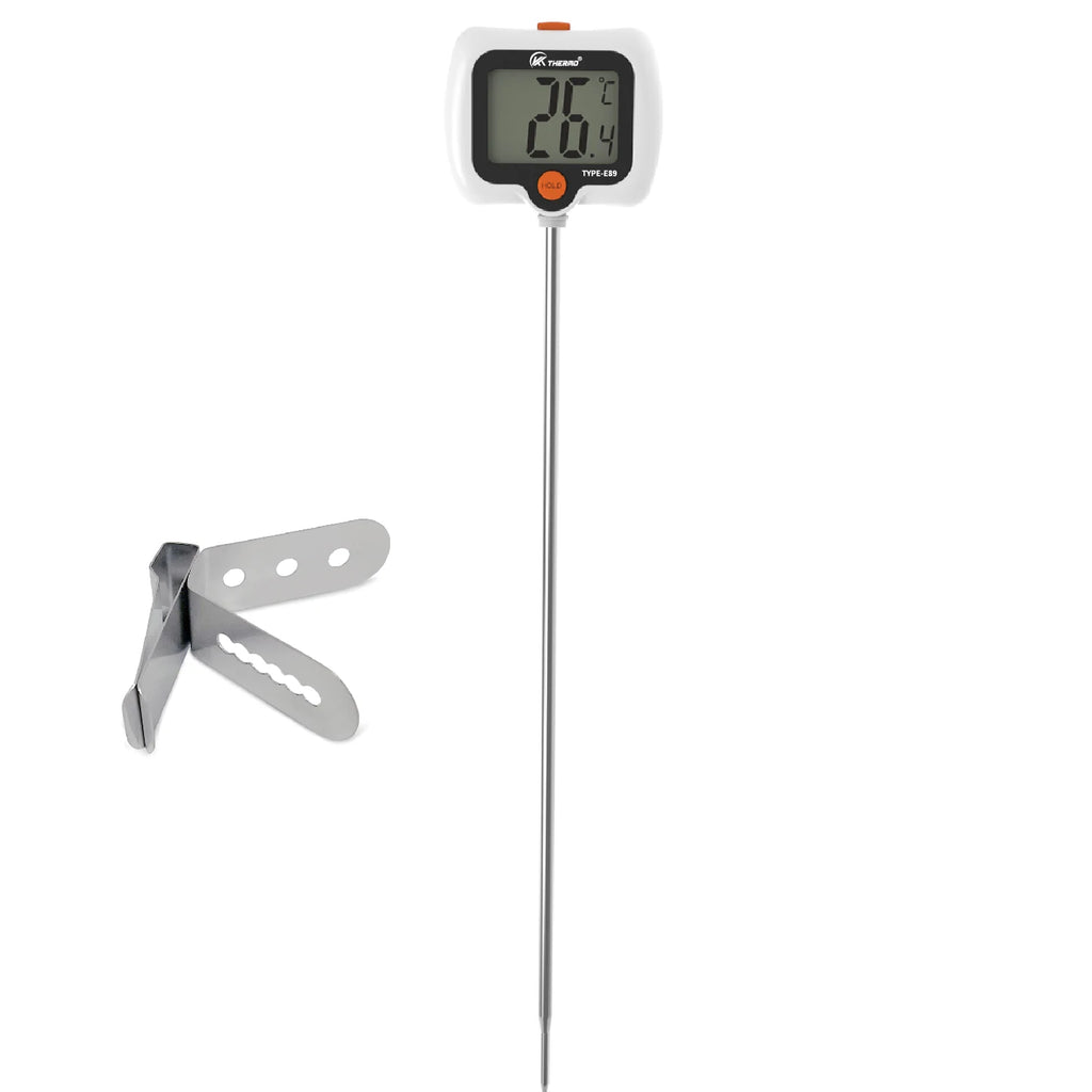 Digital Food Thermometer – Candy, Meat, BBQ & Milk Kitchen Kitchen Thermometer Axl white