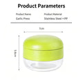 Manual Garlic Press Mincer with Storage Case | 3-in-1 Tool Garlic Press Mincer Axl one size