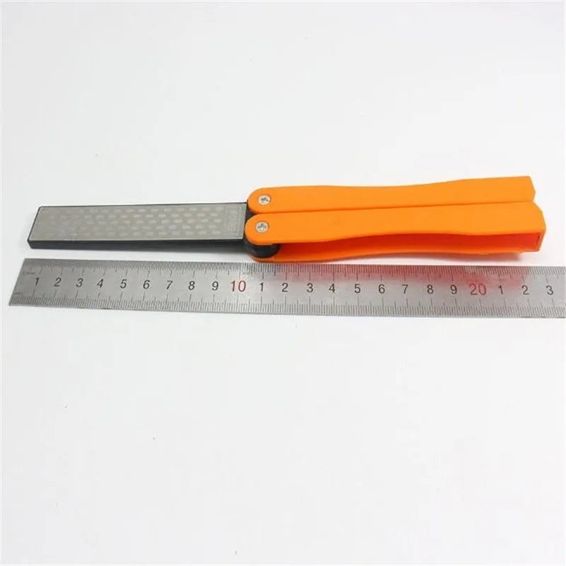 Portable Folding Double-Sided Diamond Knife Sharpening Stone Knife Sharpening Stone Axl