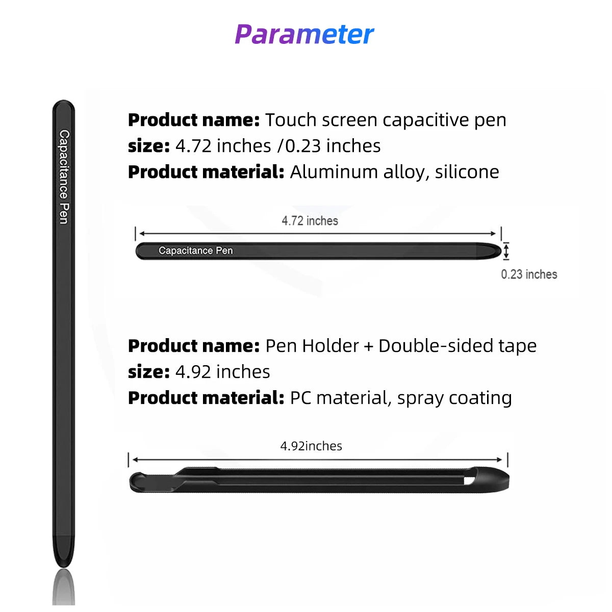 Samsung Galaxy Z Fold 7 EMR Stylus Pen with Pen Slot EMR Stylus Pen Axl