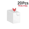 Transparent Kpop Card Holders with Protective Film – 10/20 Pack Card Holder Sleeves Axl horizontal-20pcs