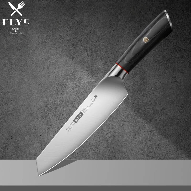Stainless Steel Chef Knife – Sharp Cleaver & Solid Wood Handle Kitchen Chef Knife Axl Chef Knife