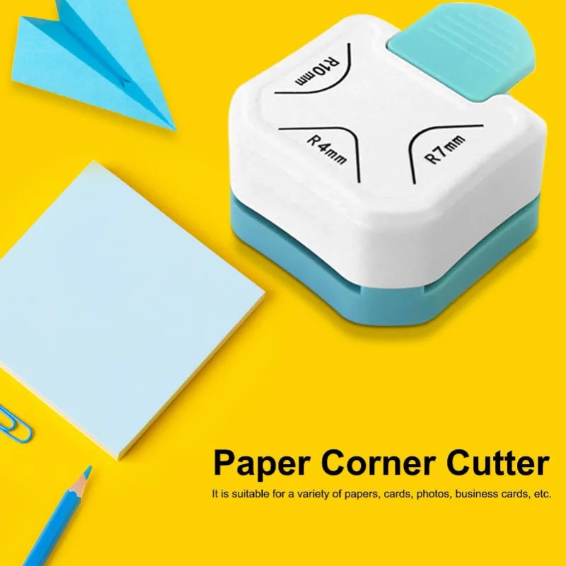 3-in-1 Corner Rounder Punch R4 R7 R10mm – Paper & Card Trimmer Corner Rounder Punch Axl