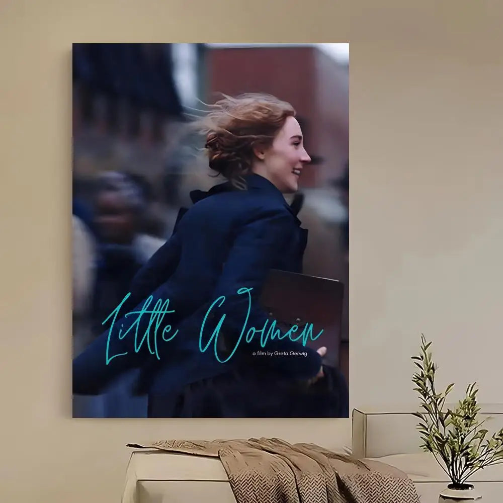 Little Women Movie Poster – HD Self-Adhesive Waterproof Wall Art Movie Wall Poster Axl z1 30X40cmNoframe