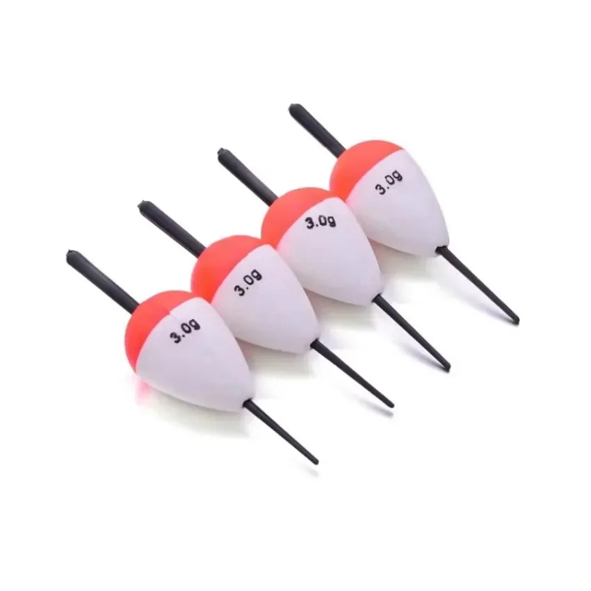 10-Pack Foam Fishing Floats 1g–10g | Long Casting Buoy Set Fishing Floats Axl