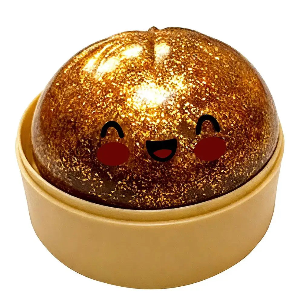 Steamed Bun Squishy Squeeze Fidget Toy – Sensory Party Gift Squishy Fidget Toy Axl Gilding