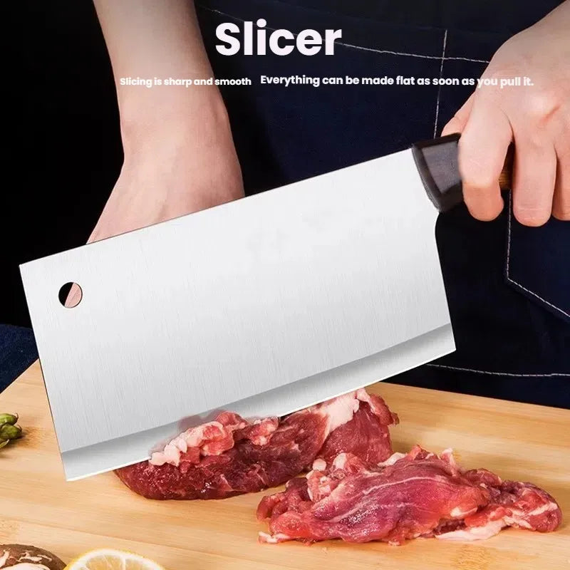 Stainless Steel Chef's Knife – Sharp Multipurpose Kitchen Slicer Chef's Knife Axl