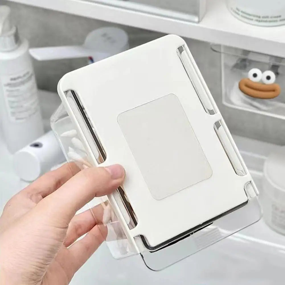 Drawer-Style Bathroom Storage Box – Clear Plastic Organizer Bathroom Storage Box Axl