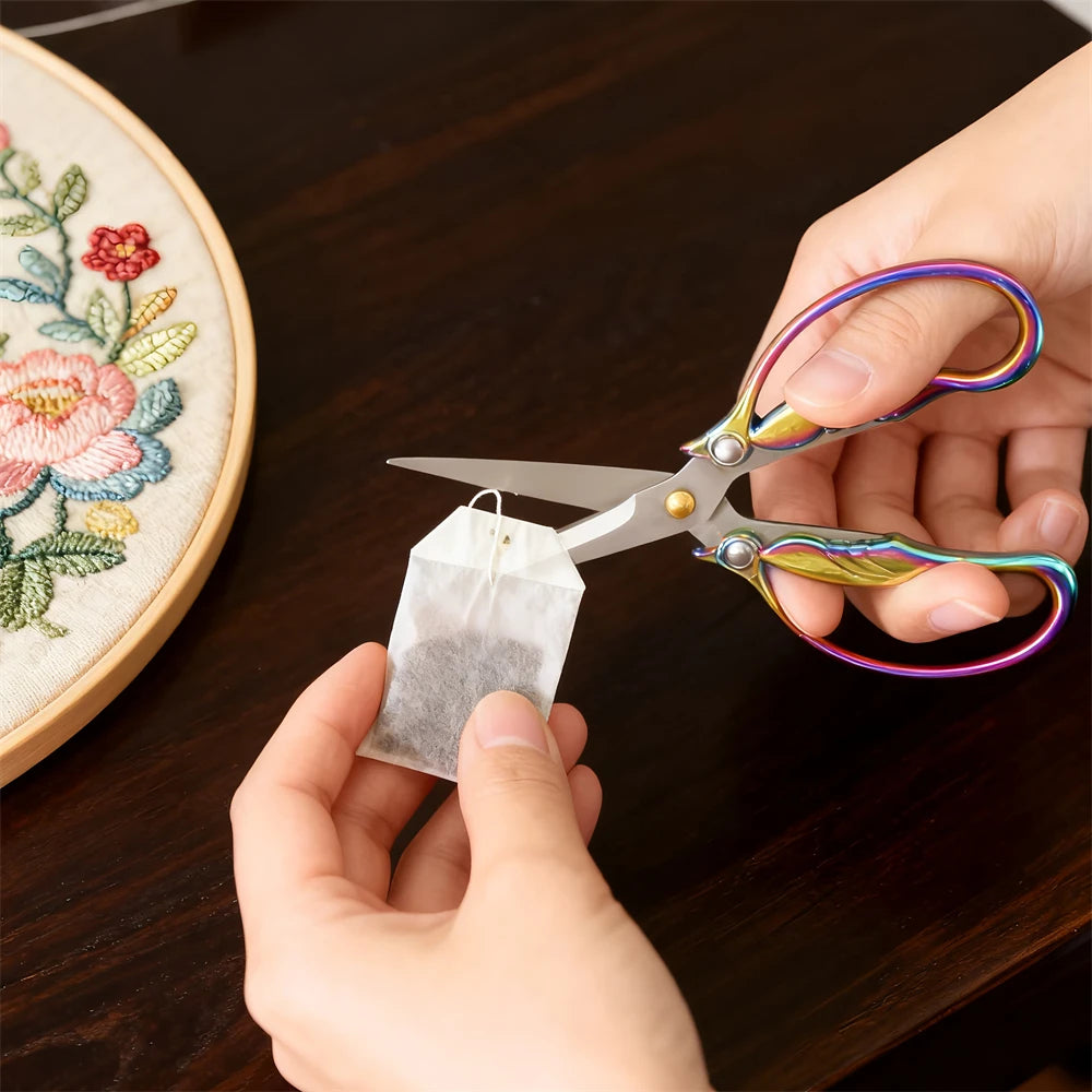 Retro Sewing Scissors – Stainless Steel Embroidery Shears Sewing Scissors Axl
