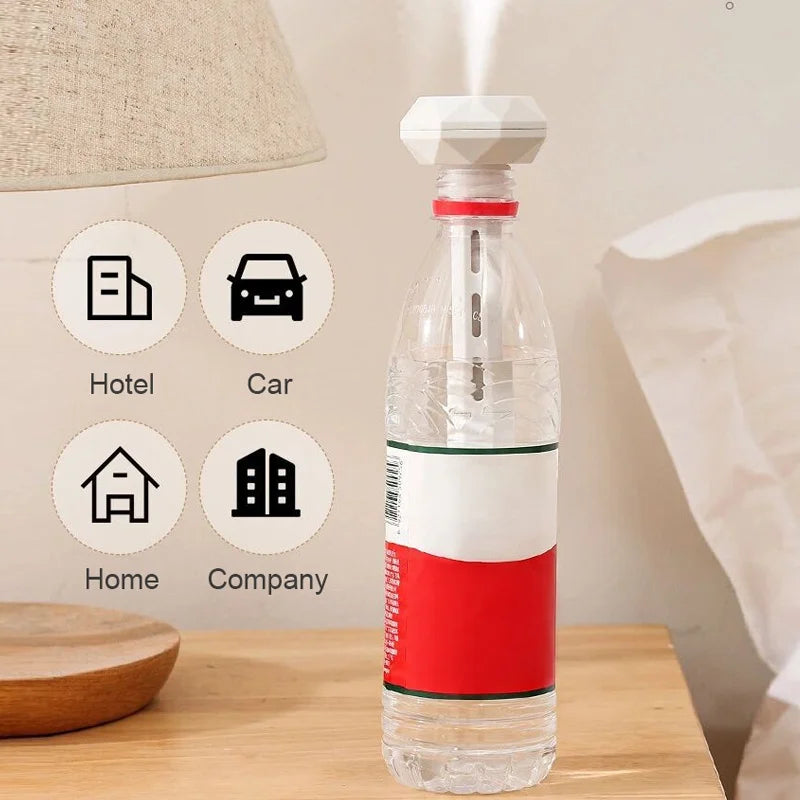 USB Mini Ultrasonic Humidifier – Aroma Diffuser & LED Light Ultrasonic Humidifier Axl
