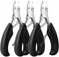 Toenail Clippers for Thick Nails – 1/3 Pack Stainless Steel Nail Clippers Axl 3PCS Nail cutters