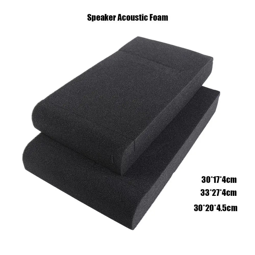 Studio Monitor Isolation Pads – Acoustic Foam Speaker Pads Speaker Isolation Pads Axl