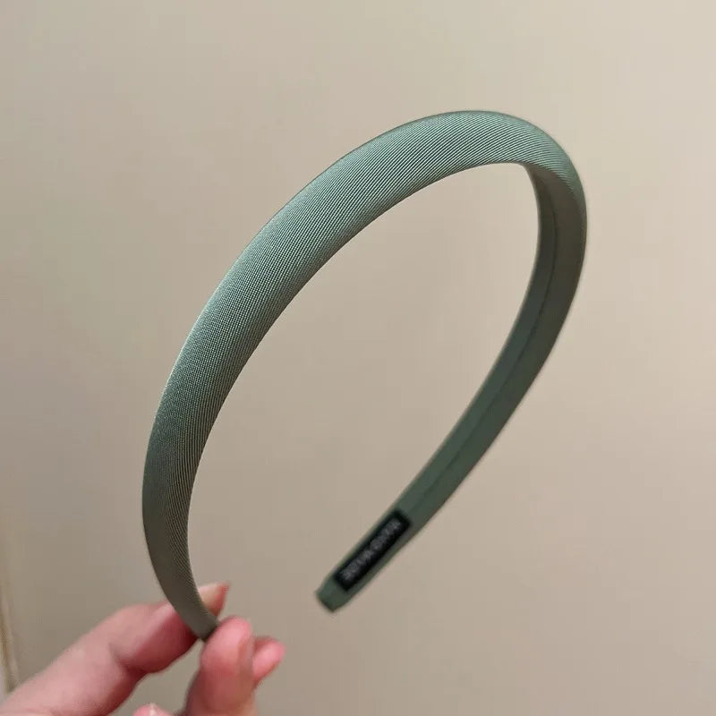 Korean Retro Headbands – Thin Solid Hair Hoops for Women Hair Headband Axl