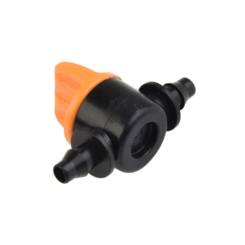 20-Pack Drip Irrigation Flow Control Valves – 4/7mm Hose Drip Irrigation Valve Axl