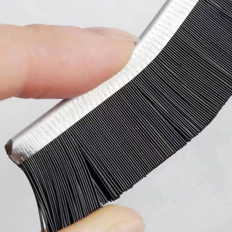 Tile Grout Cleaner Brush – Long Handle Nylon Scrub Brush Grout Cleaning Brush Axl