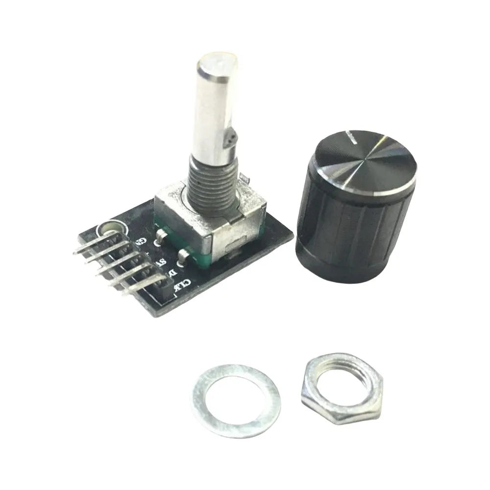 KY-040 Rotary Encoder Push Button Knob for Arduino – 10 Pack Rotary Encoder Module Axl