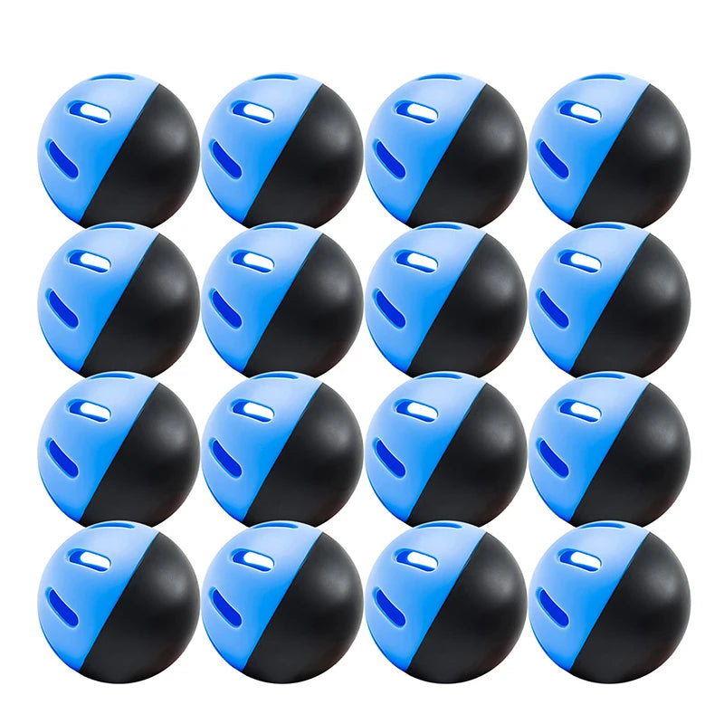 16-Hole Plastic Practice Baseballs – Lightweight Airflow Training Baseball Training Balls Axl