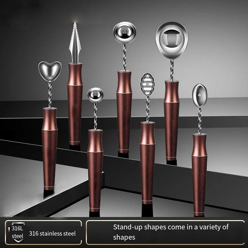 Stainless Steel Melon Baller, Fruit Carving & Ice Cream Scoop Melon Baller Scoop Axl
