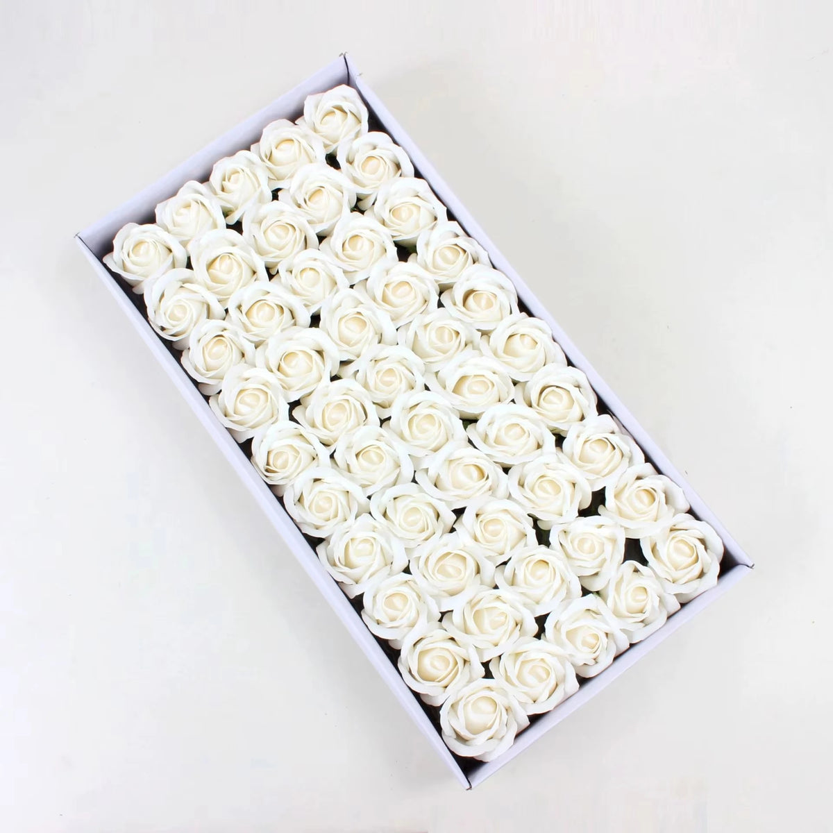 Soap Rose Artificial Flowers for Wedding & Home Décor 50/100 Pcs Artificial Flowers Axl color 1 100 pcs