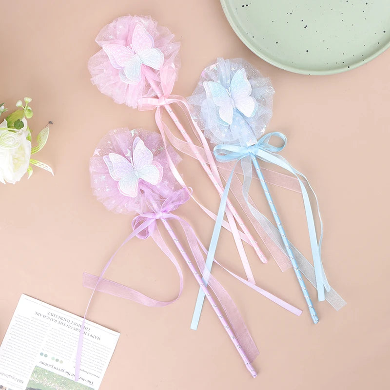 Butterfly Magic Fairy Wand – Glowing Princess Cosplay Toy Princess Fairy Wand Axl