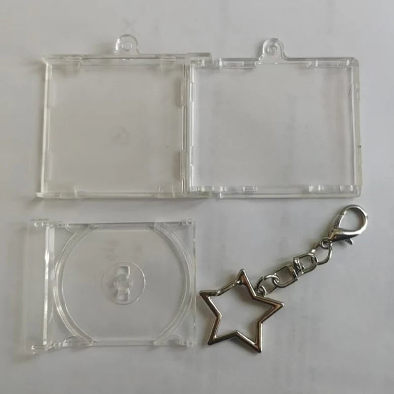 Mini NFC CD Disc Keychain – DIY Album Commemorative Pendant CD Disc Keychain Axl