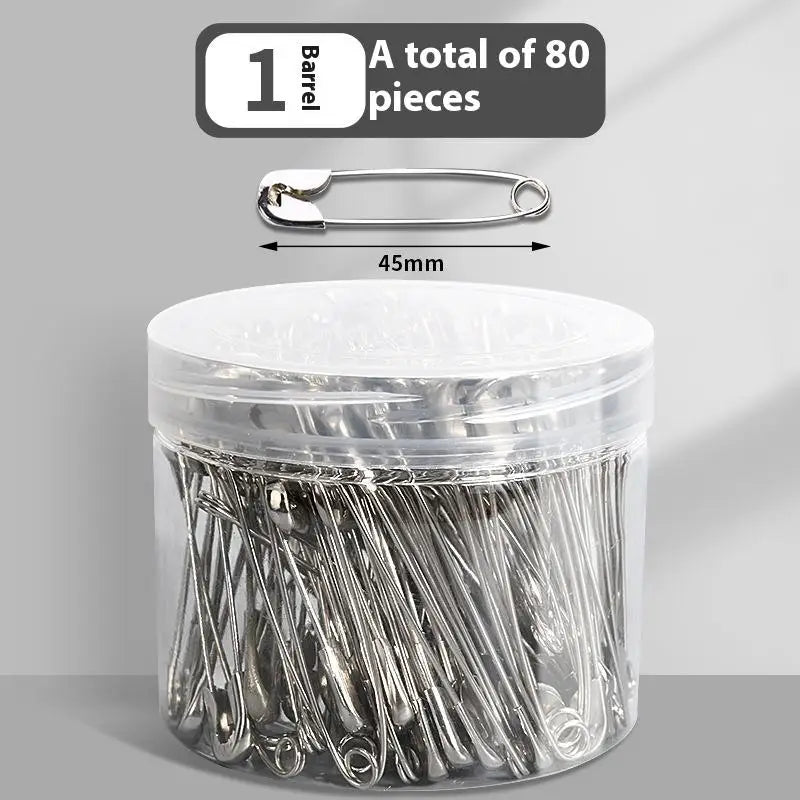 Vintage Safety Pins & Paper Clips Assortment 10–300 PCS Safety Pins Assortment Axl A3