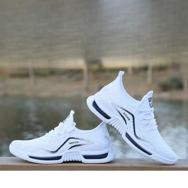 Men's Breathable Mesh Sneakers – Lightweight Lace-Up Sport Shoes Men's Mesh Sneakers Axl