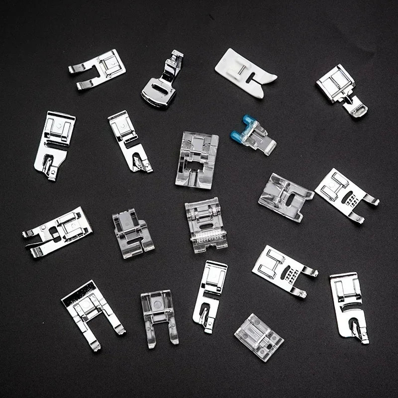 32-Piece Presser Foot Set for Sewing Machines – Complete Kit Presser Foot Set Axl