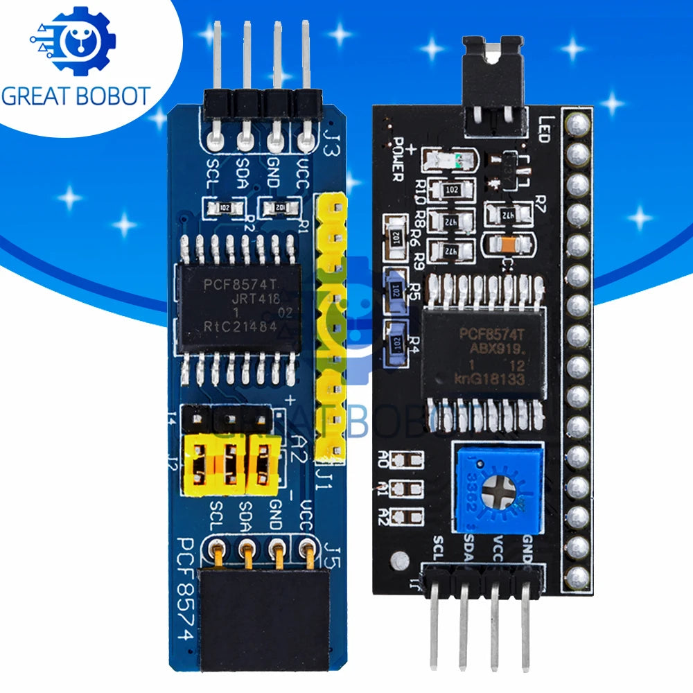 PCF8574 I2C IO Expansion Board – I/O Expander Dev Module IO Expansion Module Axl