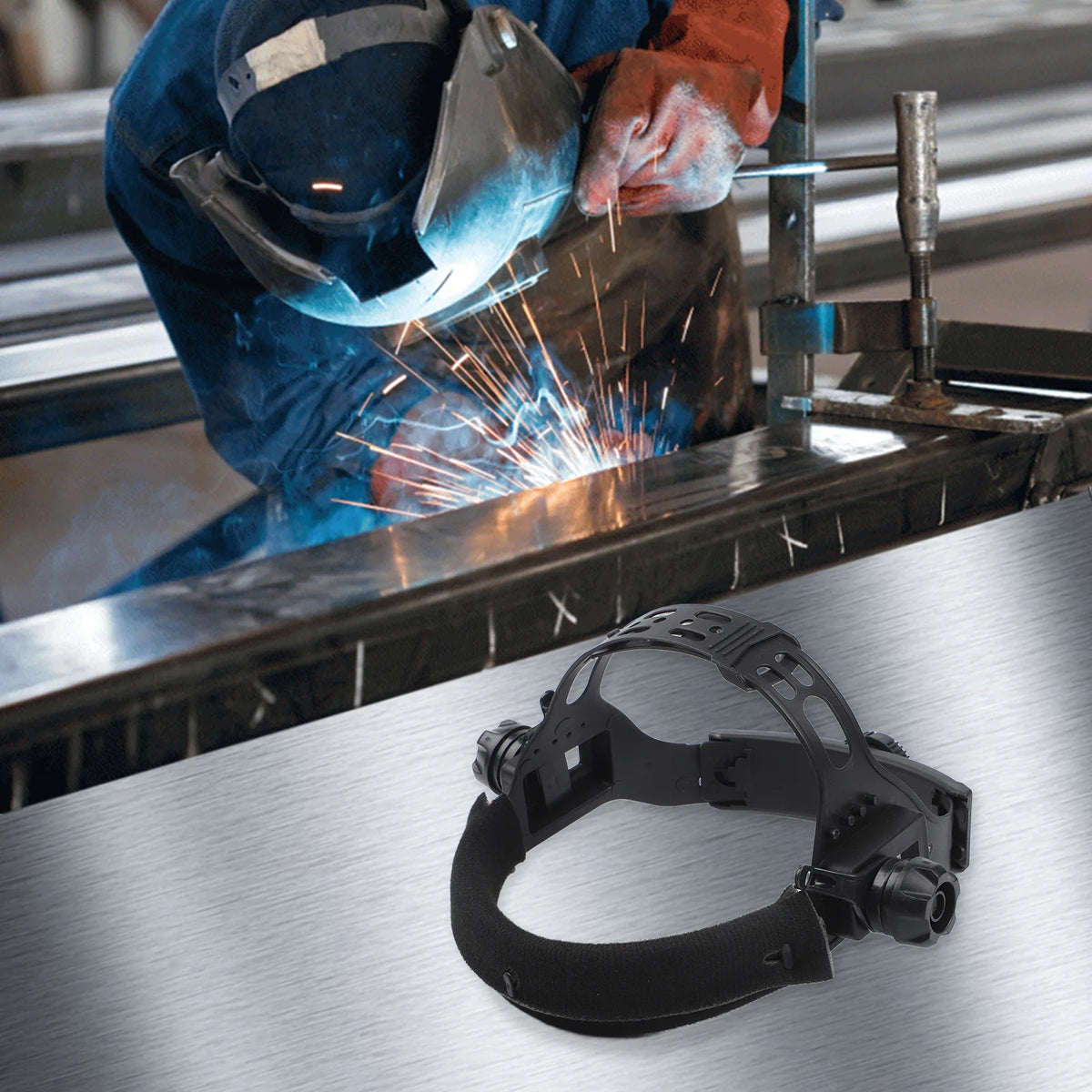 Adjustable Replacement Headband for Welding Helmet – ABS Welding Helmet Accessory Axl