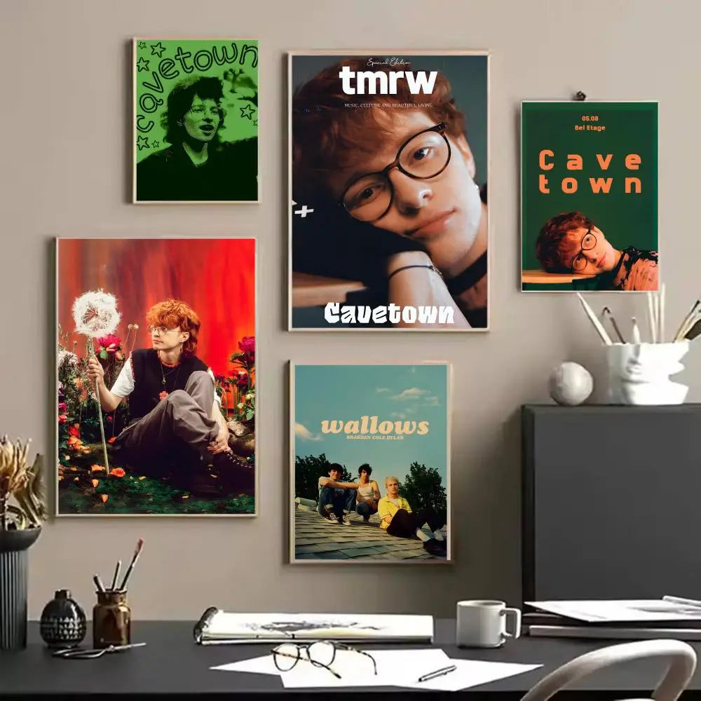 Cavetown Canvas Poster – Vintage Abstract Unframed Wall Art Canvas Wall Art Axl