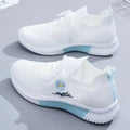 Women's Breathable Mesh Slip-On Vulcanize Sneakers Women's Sneakers Axl Blue 38