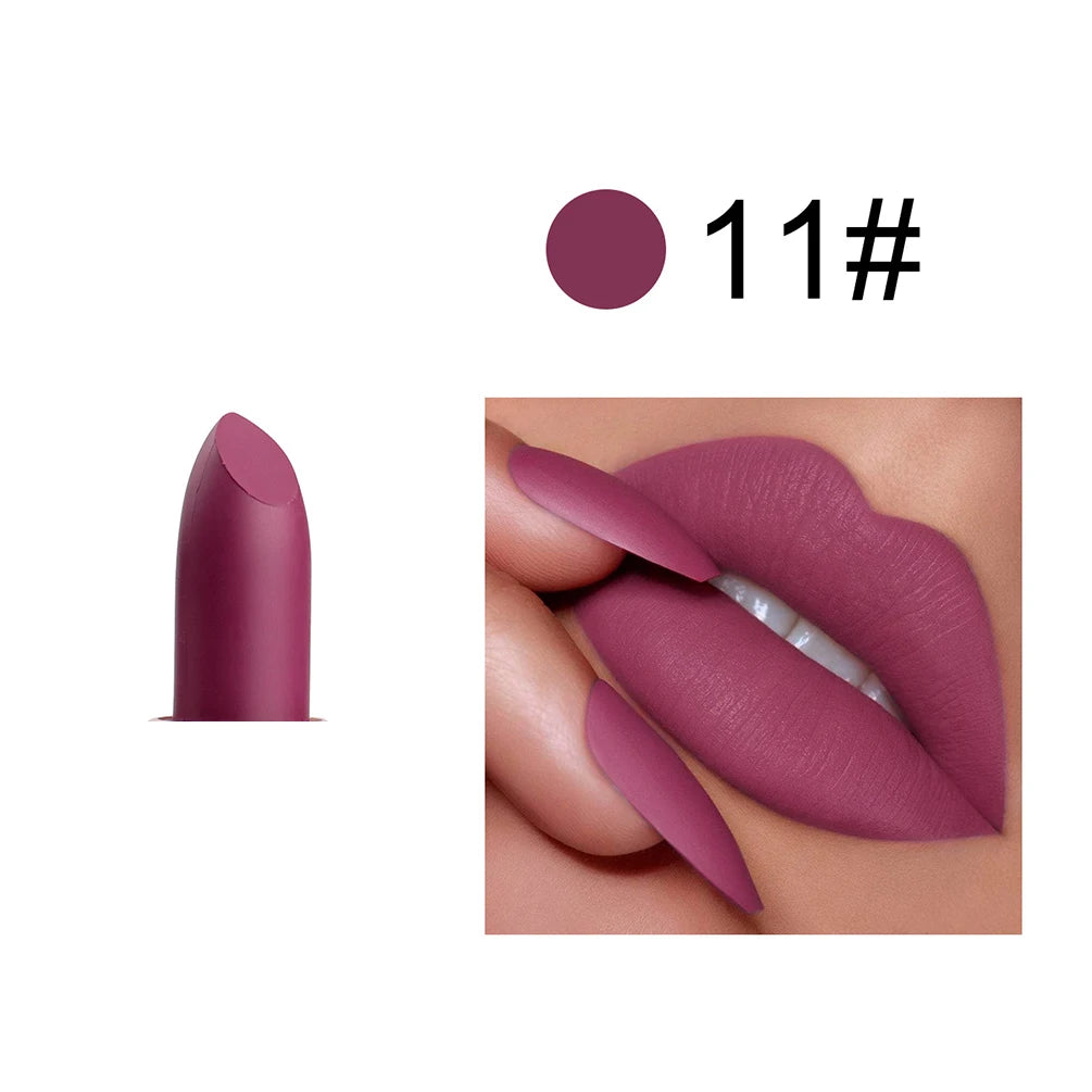 Vegan Matte Lipstick Private Label | Low MOQ Custom Brand Private Label Lipstick Axl