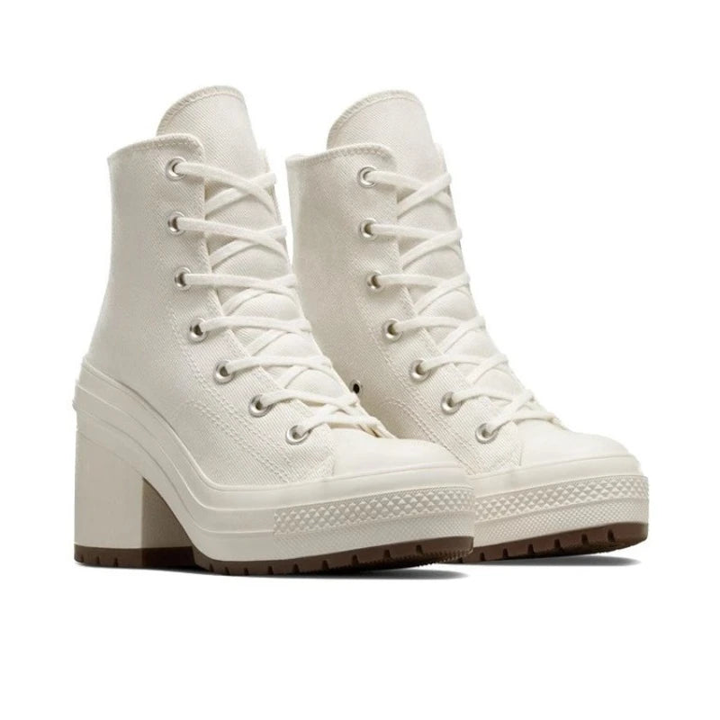 Women's High Top Platform Canvas Sneakers | Sizes 36–42 Platform Canvas Sneakers Axl