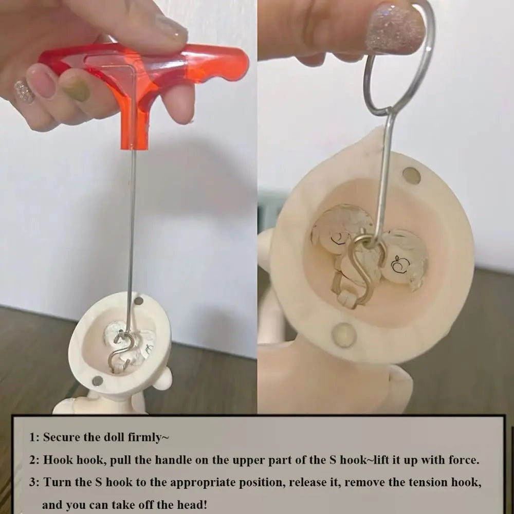 BJD SD Doll Pulling Hook Tool – 2 Sizes for 1/3 1/4 1/6 Doll Accessory Tool Axl