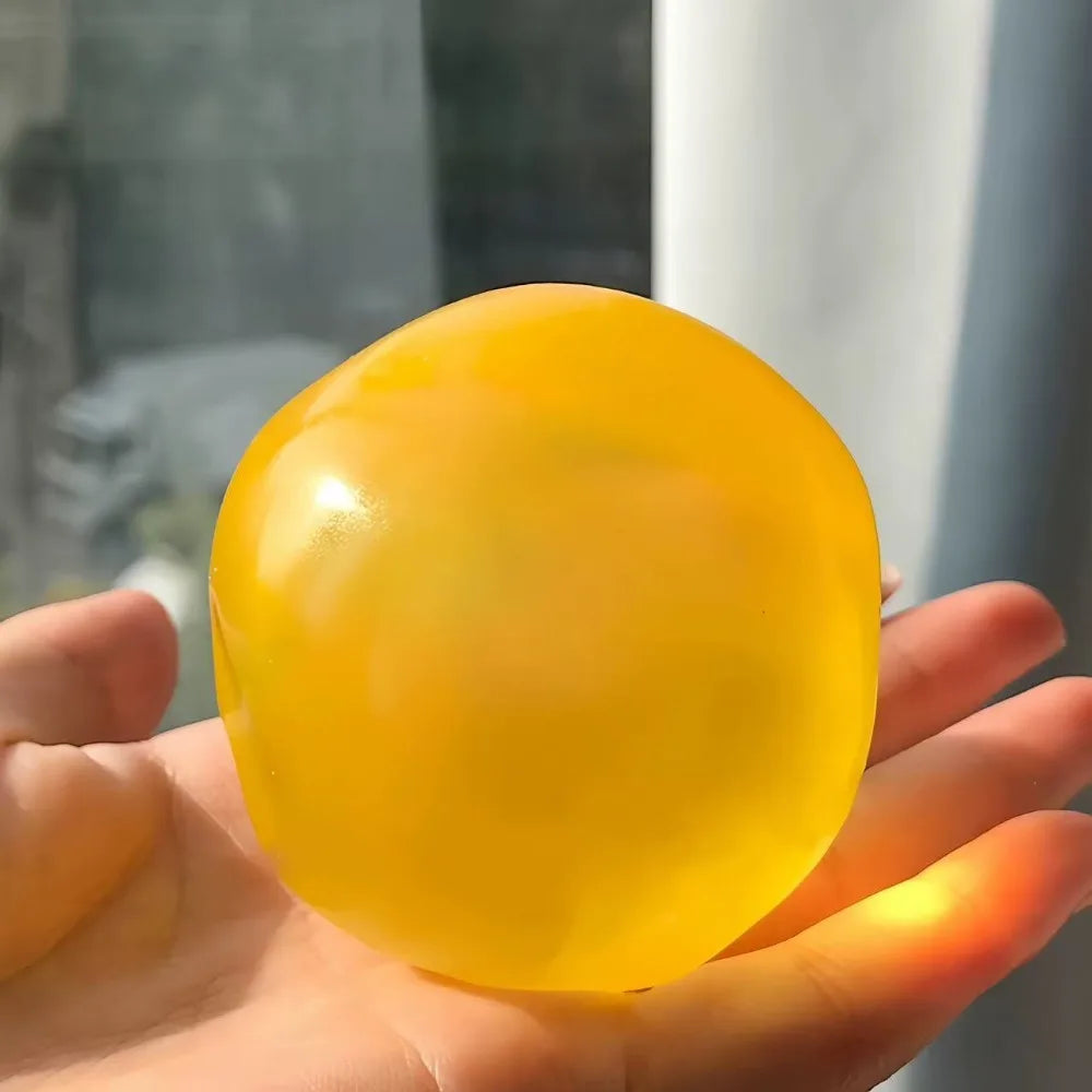 Soft Sensory Fidget Squeeze Ball – Slow Rebound Stress Toy Fidget Squeeze Toy Axl Orange