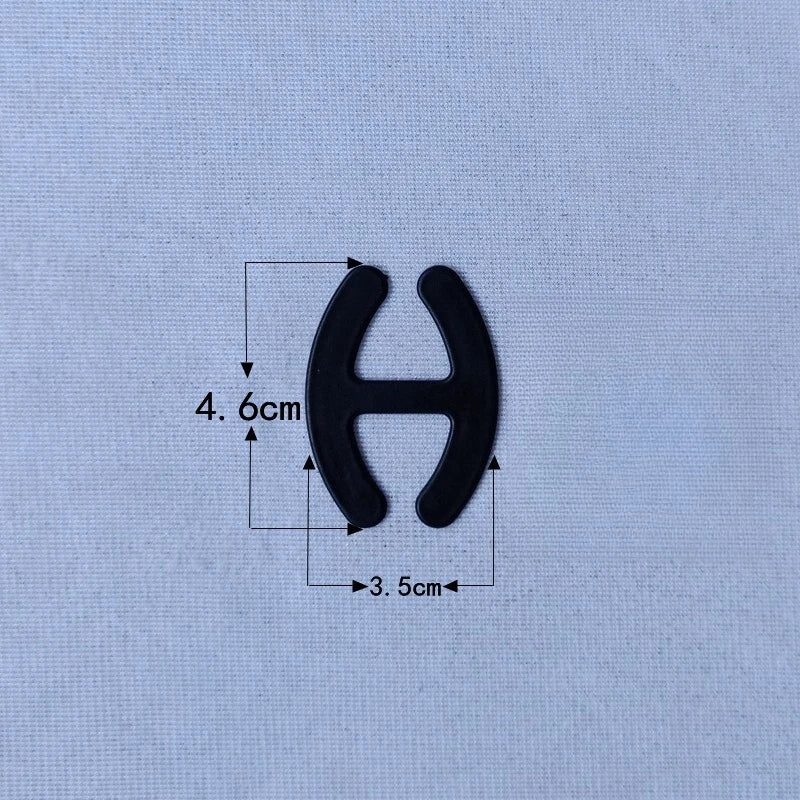 H-Shape Bra Strap Buckle Clips – 4 Colors Anti-Slip Bra Strap Clips Axl