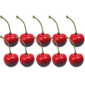 Artificial Cherry Fake Fruit Decor Props – 10/20 Pcs Set Artificial Fruit Decor Axl Red Black 10pcs