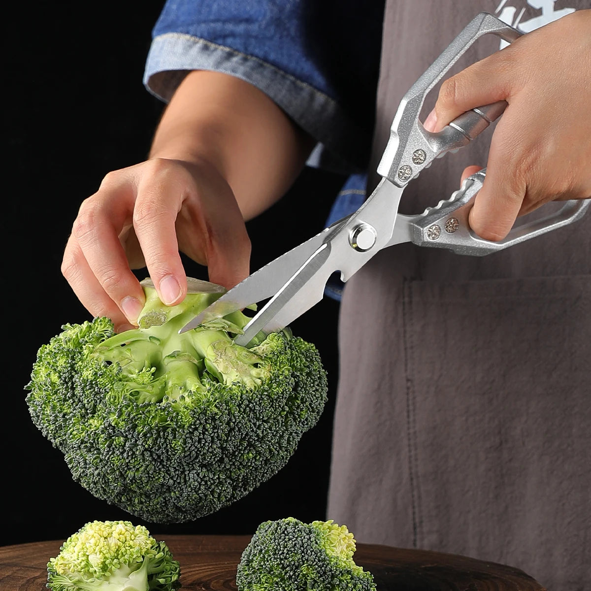 Multifunctional Kitchen Scissors – Bone, Fish Scraper & More Kitchen Scissors Axl