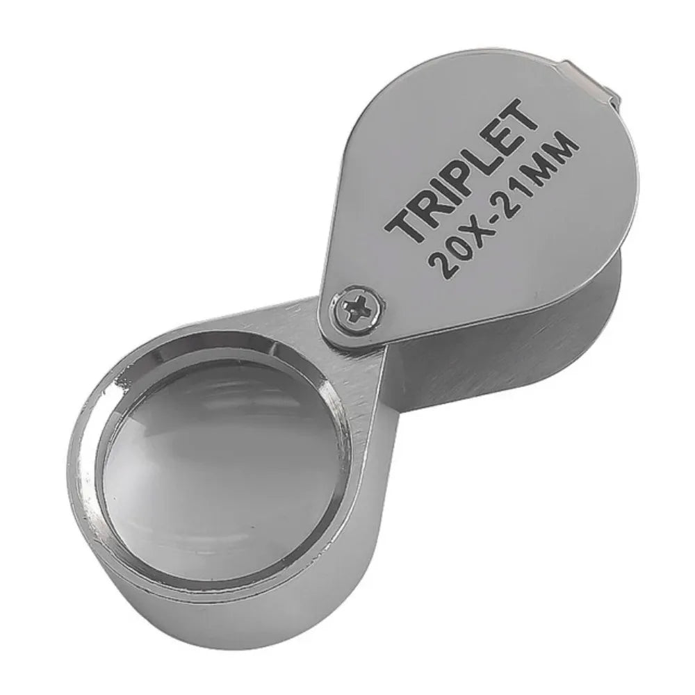 Mini Pocket Loupe 10x 20x 30x – Jewelry Magnifying Glass Jewelry Magnifying Loupe Axl 20X