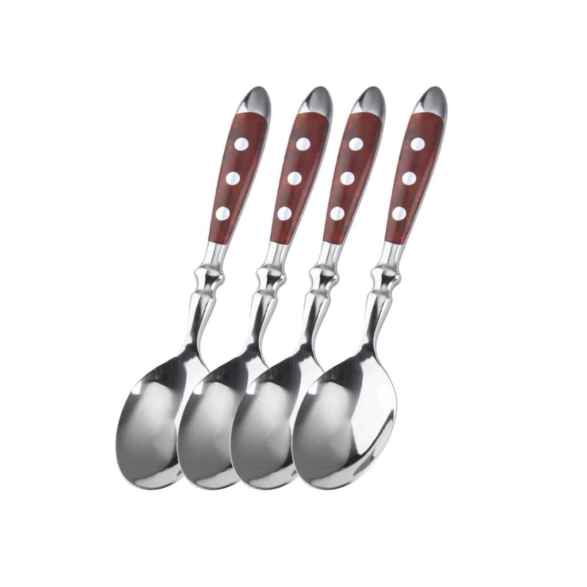 YRIDEFE 6-Piece Stainless Steel Cutlery Set – Knife Fork Spoon