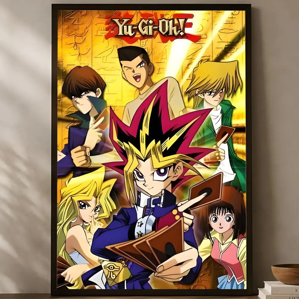 Yu-Gi-Oh Self-Stick HD PVC Wall Poster – Waterproof Home Decor Wall Art Poster Axl