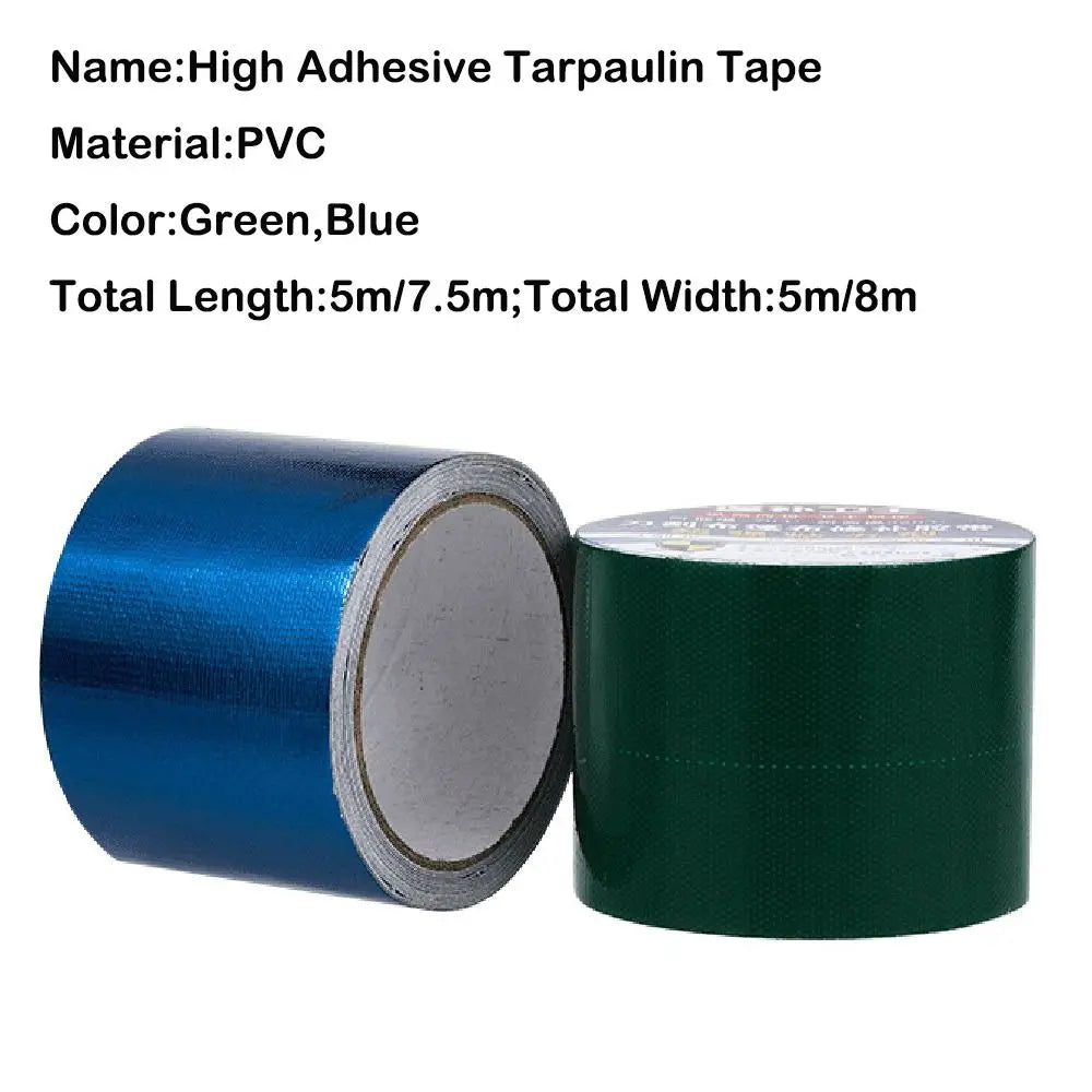 Waterproof Tarpaulin Repair Tape – Tarp & Awning Patch Tarpaulin Repair Tape Axl