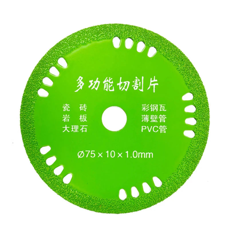 75mm Diamond Cutting Disc – 3" Glass Marble & Jade Saw Blade Diamond Cutting Disc Axl