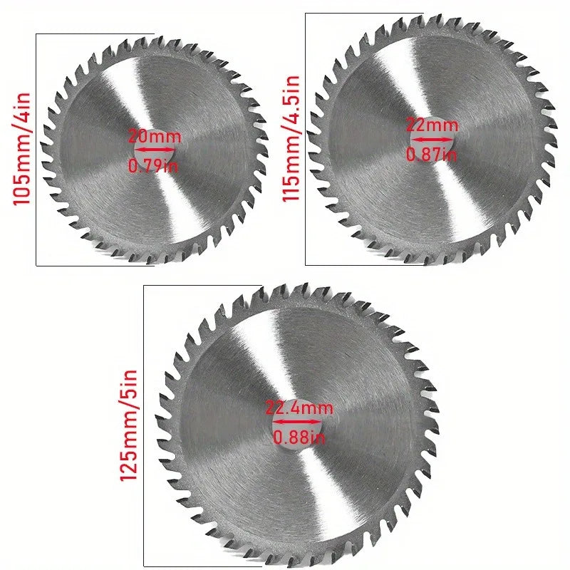 40-Tooth Carbide Circular Saw Blade 105mm 115mm 125mm Circular Saw Blade Axl