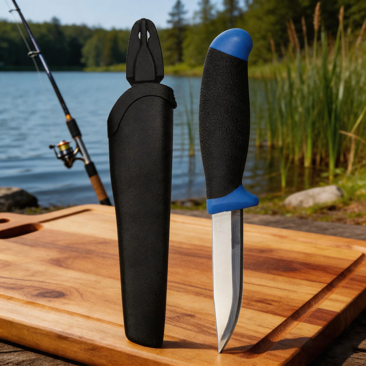 Outdoor Camping Knife with Sheath | Stainless Steel Fixed Blade Outdoor Fixed-Blade Knife Axl